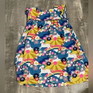 Mini Boden Floral Unicorn & Rainbow Floral Sundress